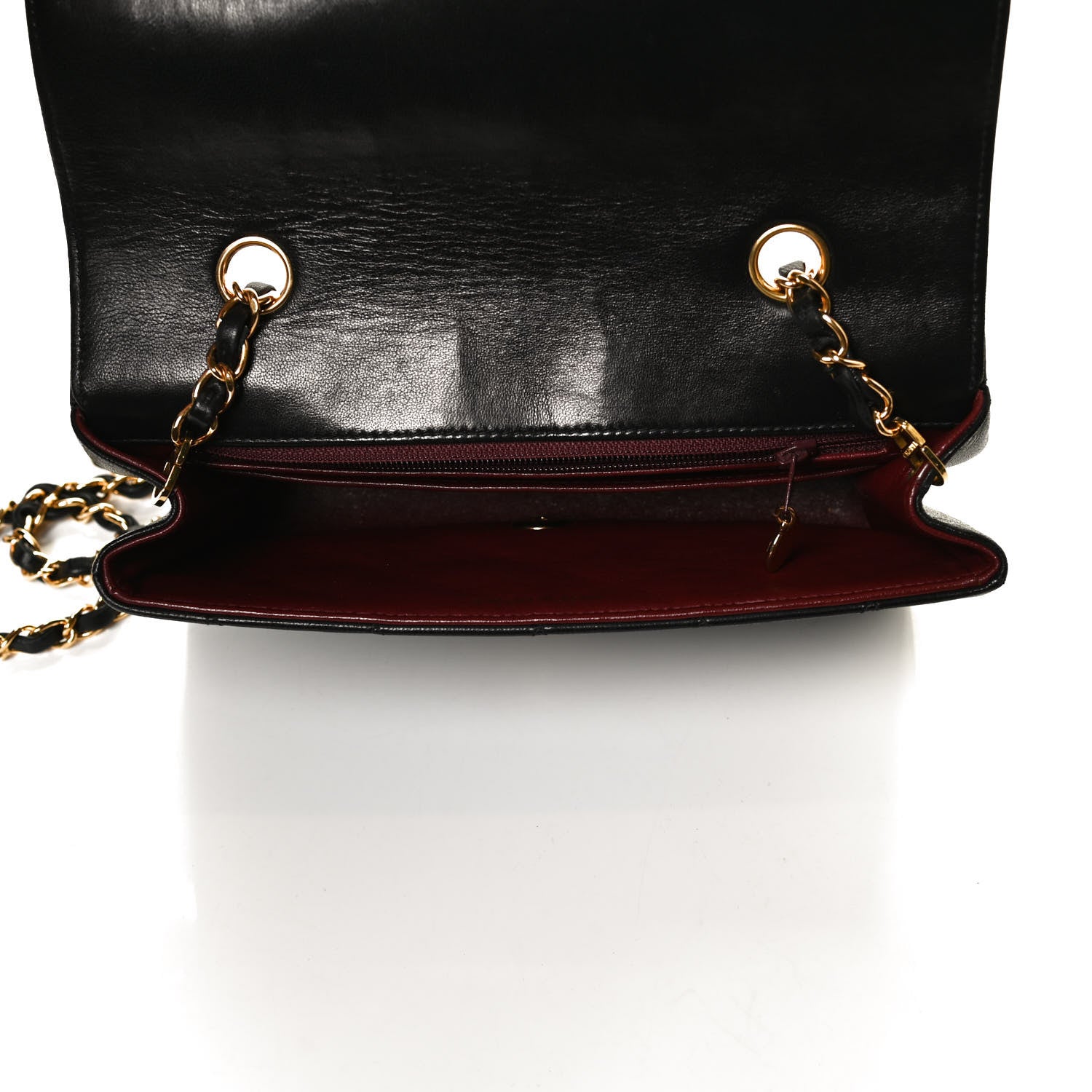Chanel Lambskin Quilted Small Single Flap Black 9 of 21