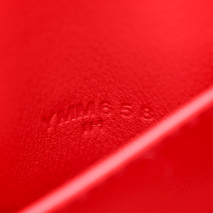 Hermes Taurillon Clemence Mini Lindy 20 Rose Extreme 7 of 11