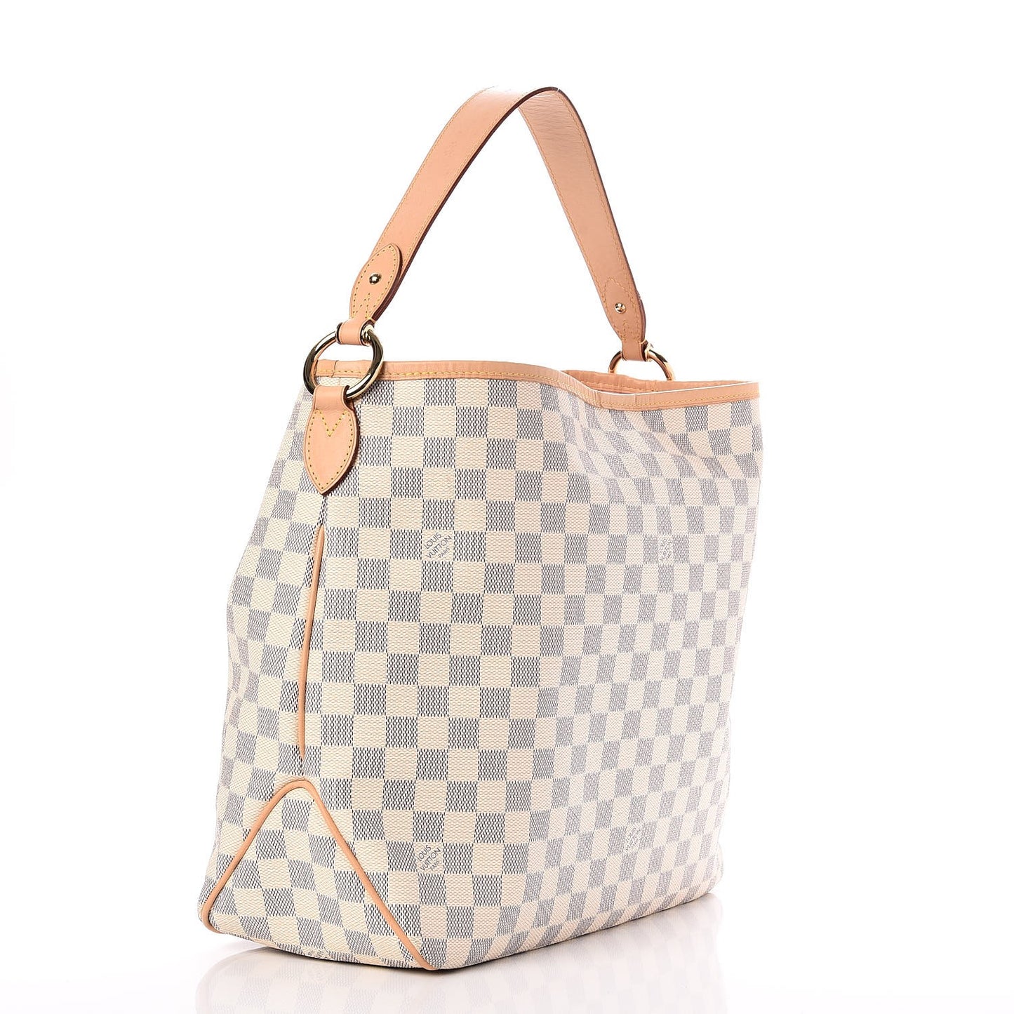 Damier Azur Delightful MM Rose Ballerine