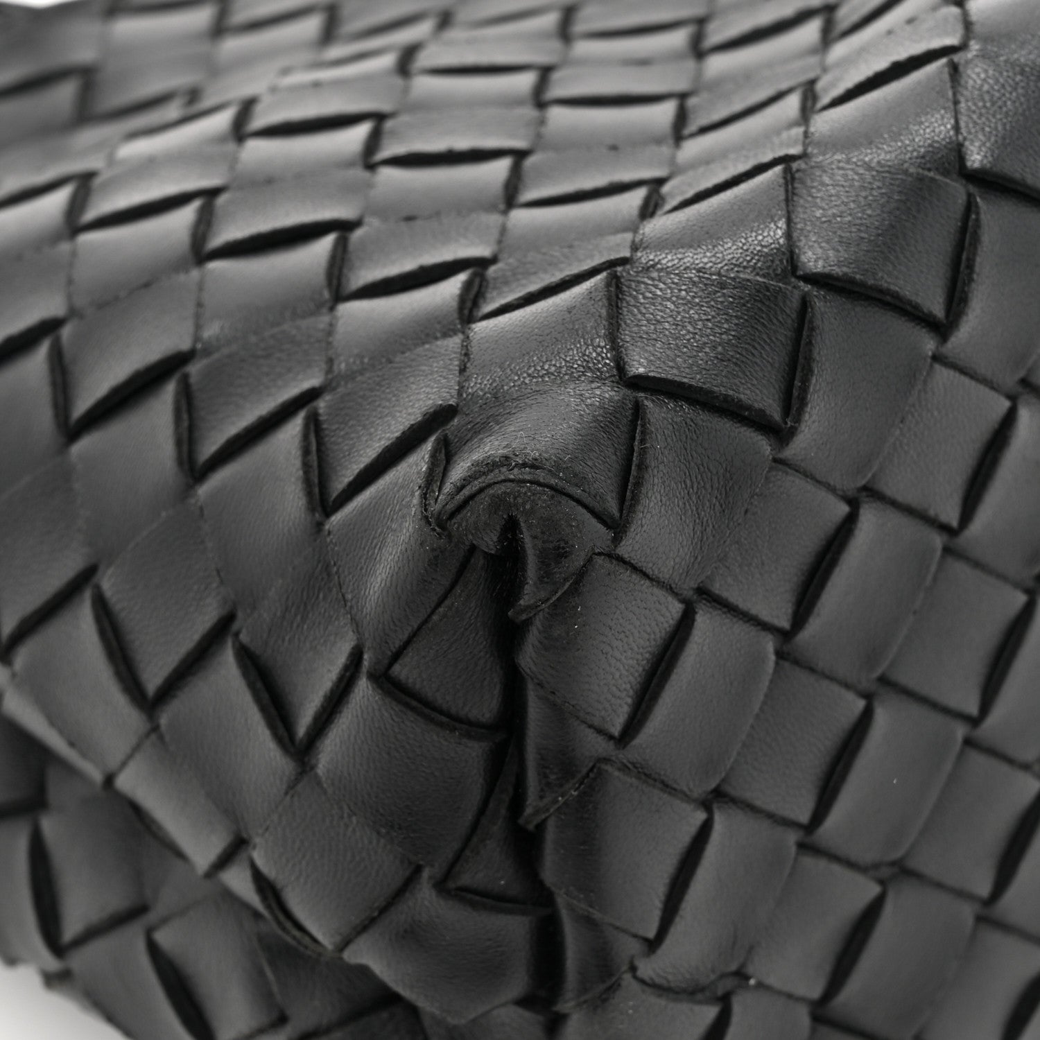 Bottega Veneta Nappa Intrecciato Small Andiamo Shoulder Bag Black 10 of 15