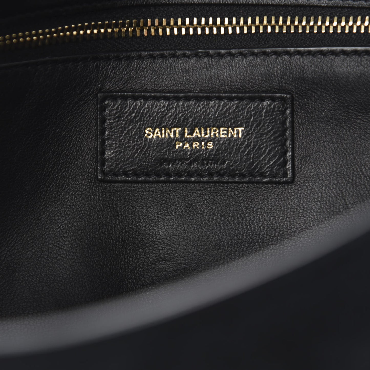 Suede Monogram Tassel Kate 99 Baguette Bag Black