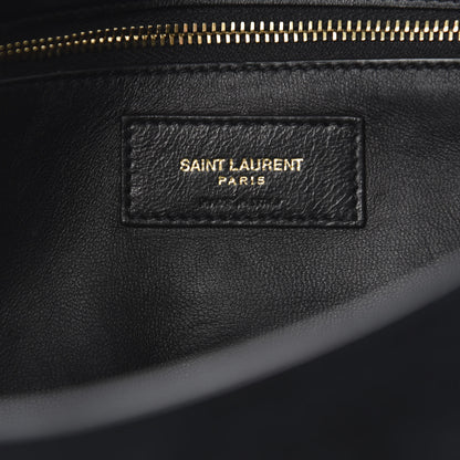 Saint Laurent Suede Monogram Tassel Kate 99 Baguette Bag Black 8 of 11
