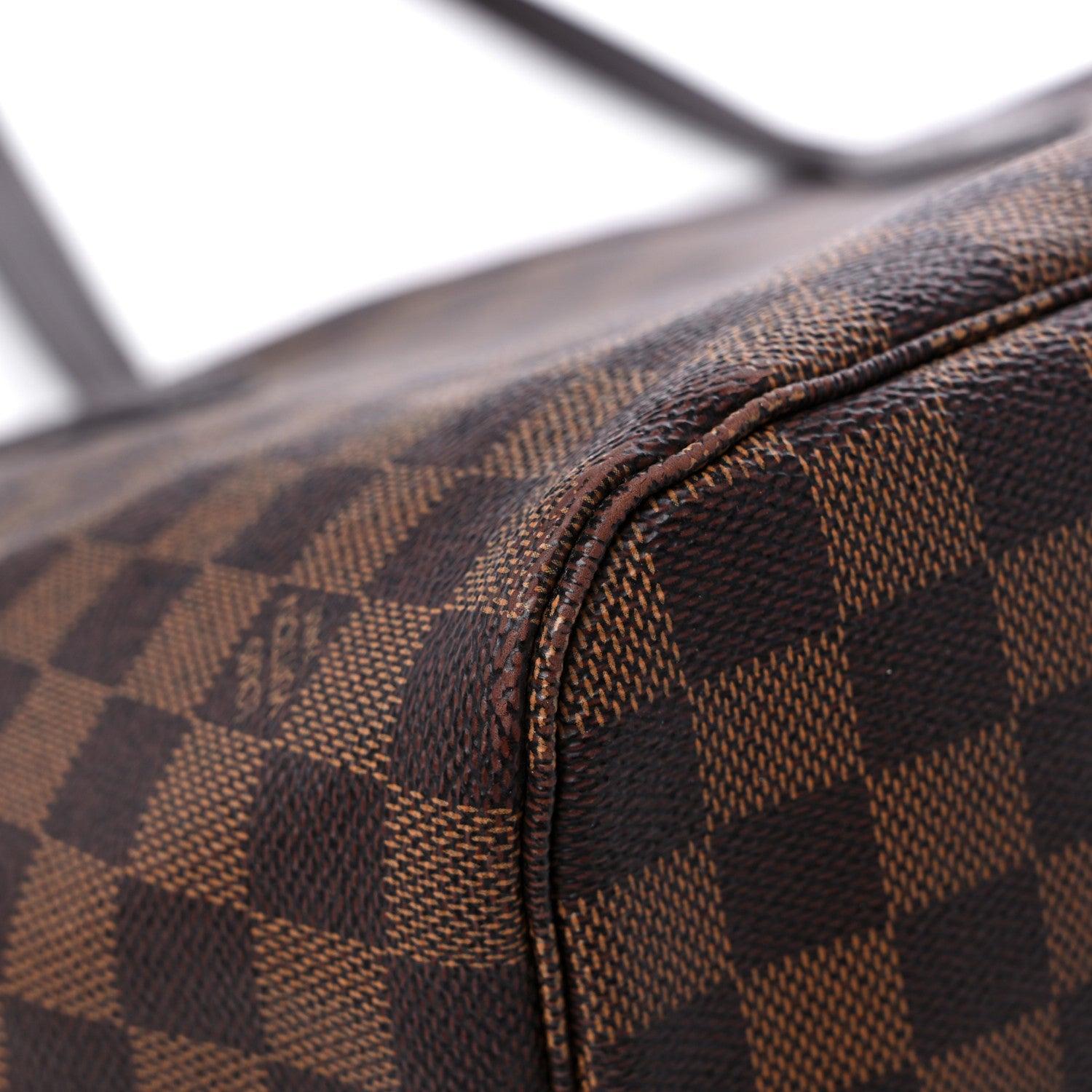 Louis Vuitton Damier Ebene Neo Neverfull MM Rose Ballerine 8 of 15