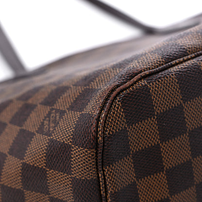 Louis Vuitton Damier Ebene Neo Neverfull MM Rose Ballerine 8 of 15