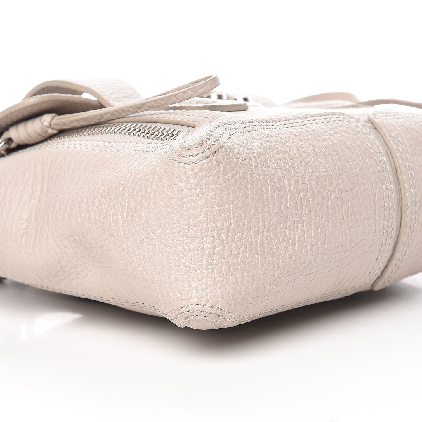 3.1 Textured Calfskin Mini Pashli Satchel Feather