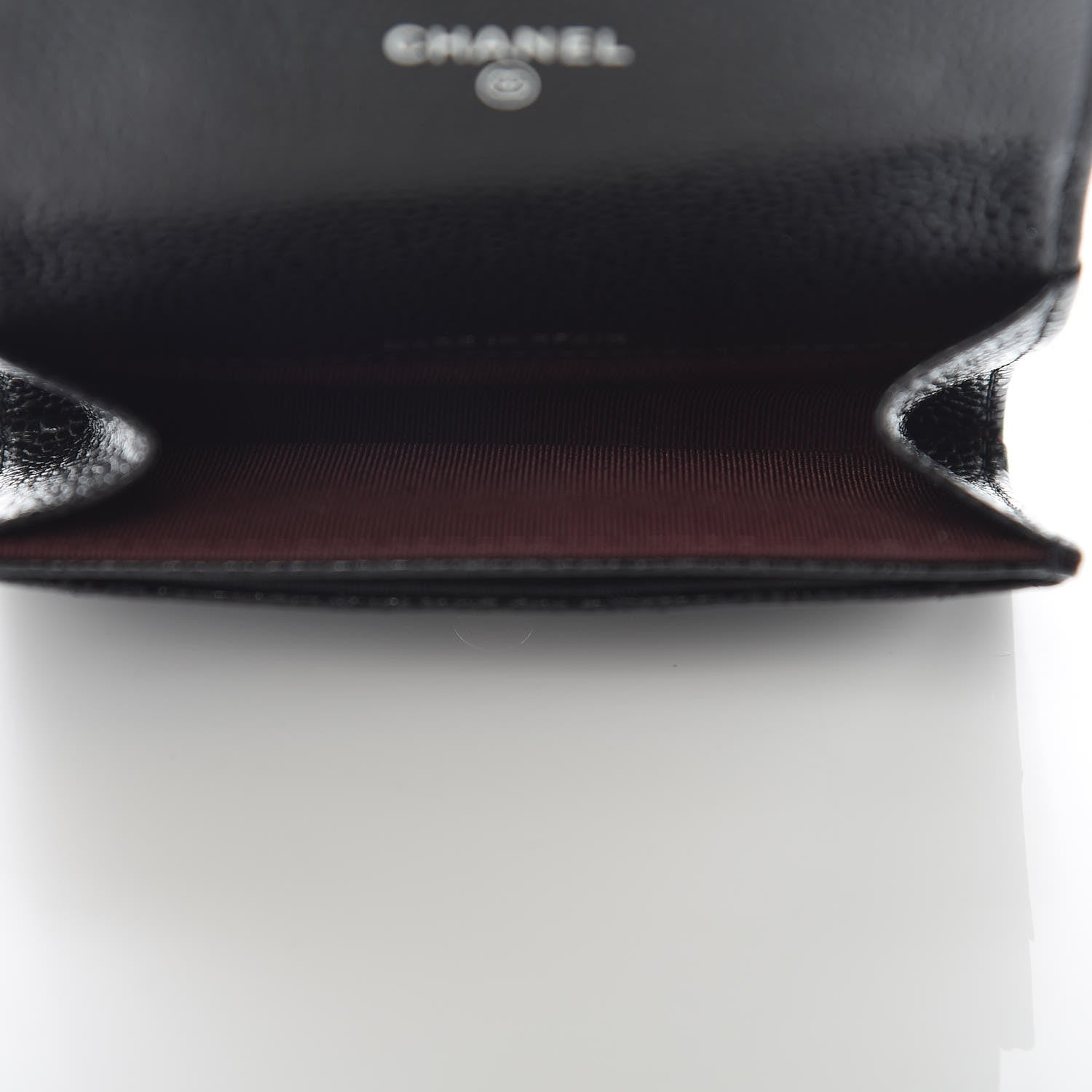 Chanel Caviar Quilted Flap Card Holder Black 5 of 8