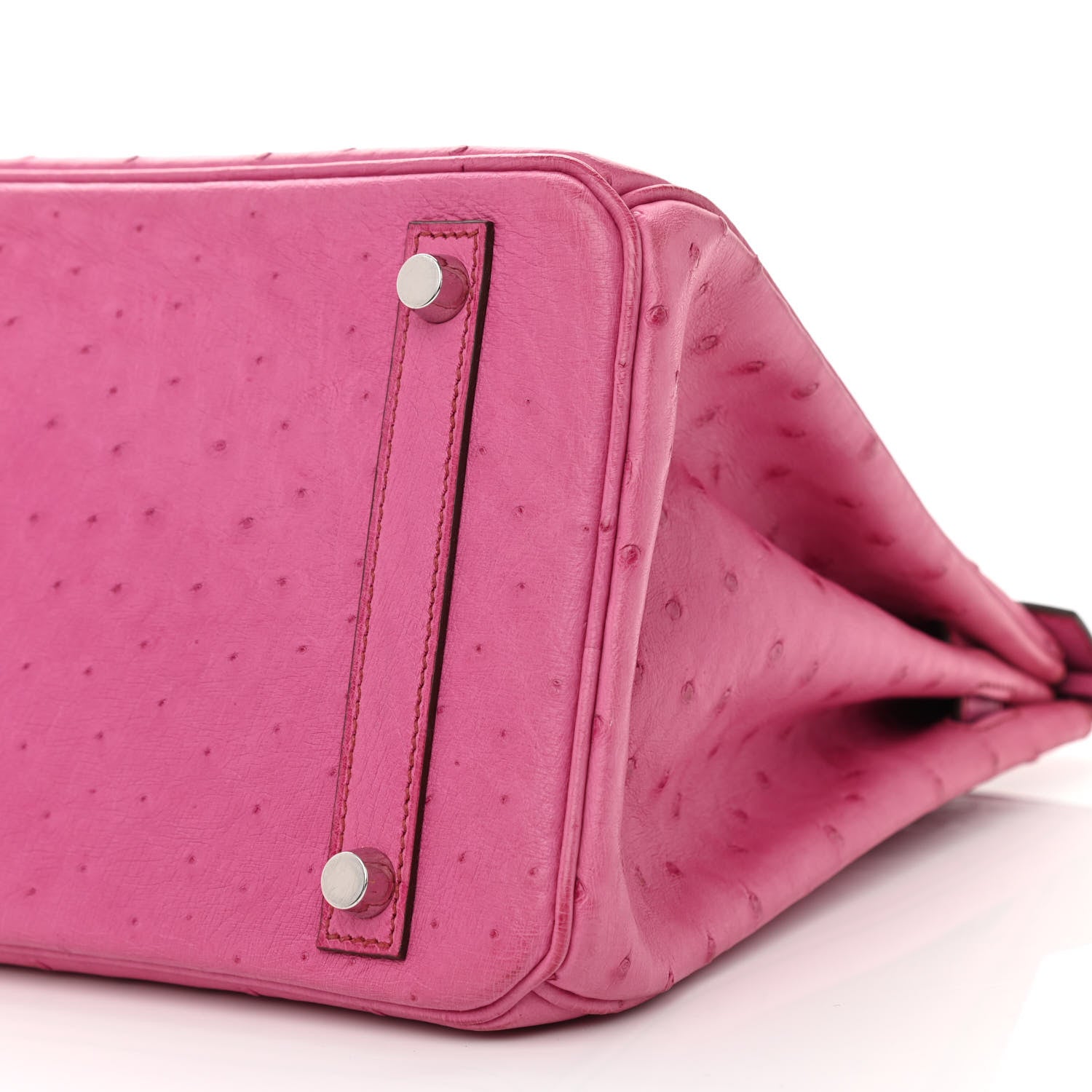 Hermes Ostrich Birkin 30 Fuchsia 9 of 9