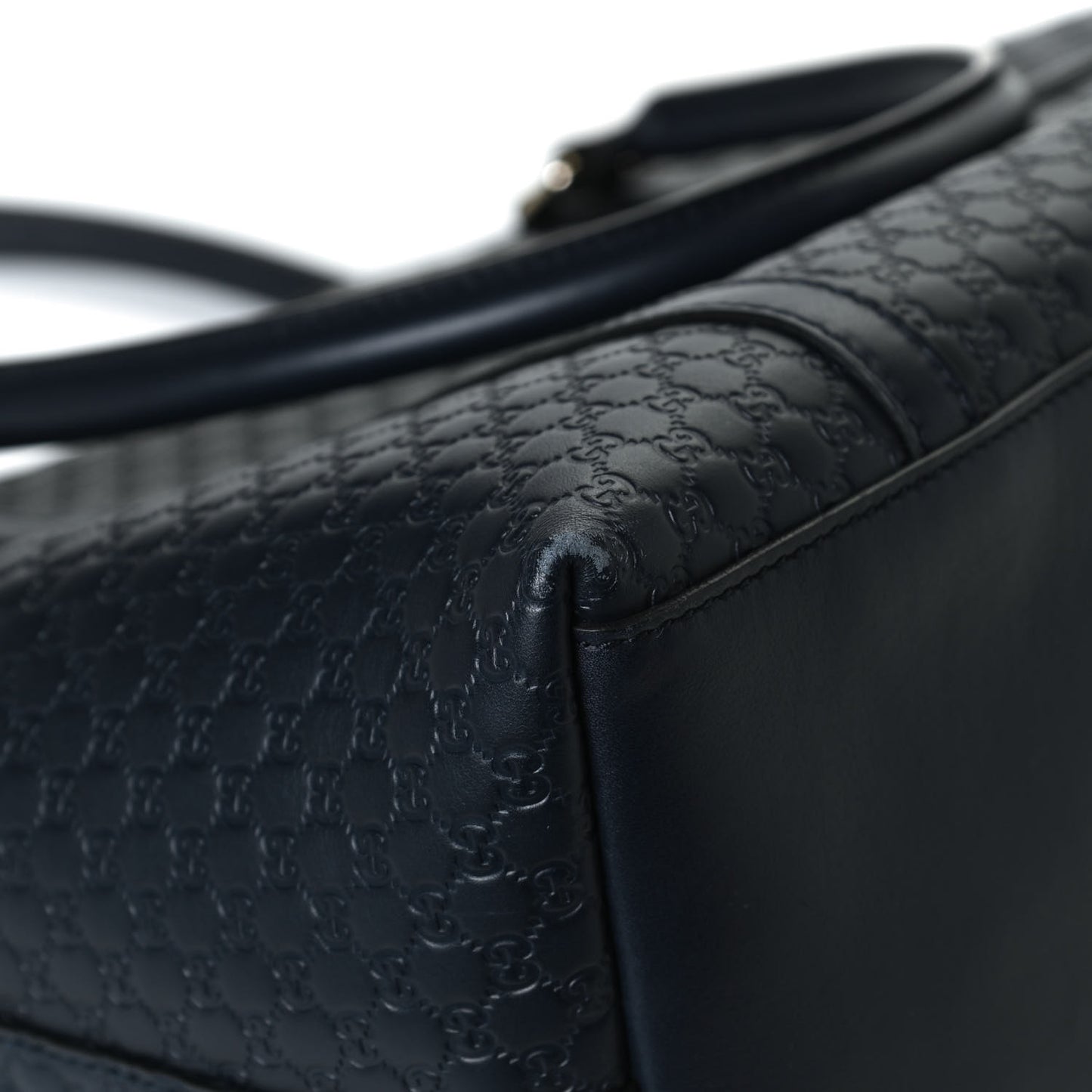 Soft Microguccissima Dome Satchel Navy