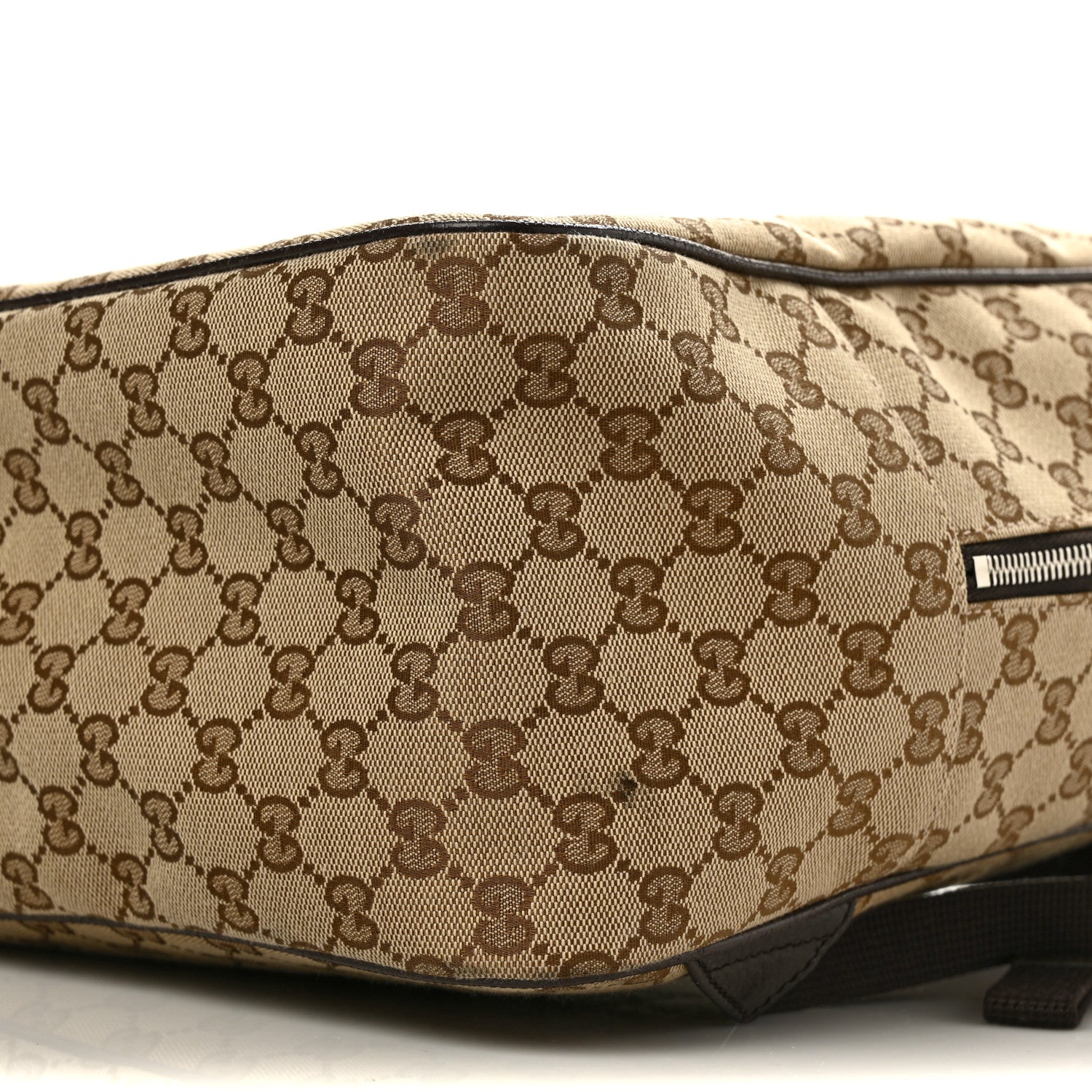 Gucci Monogram Travel Backpack Dark Brown 10 of 10