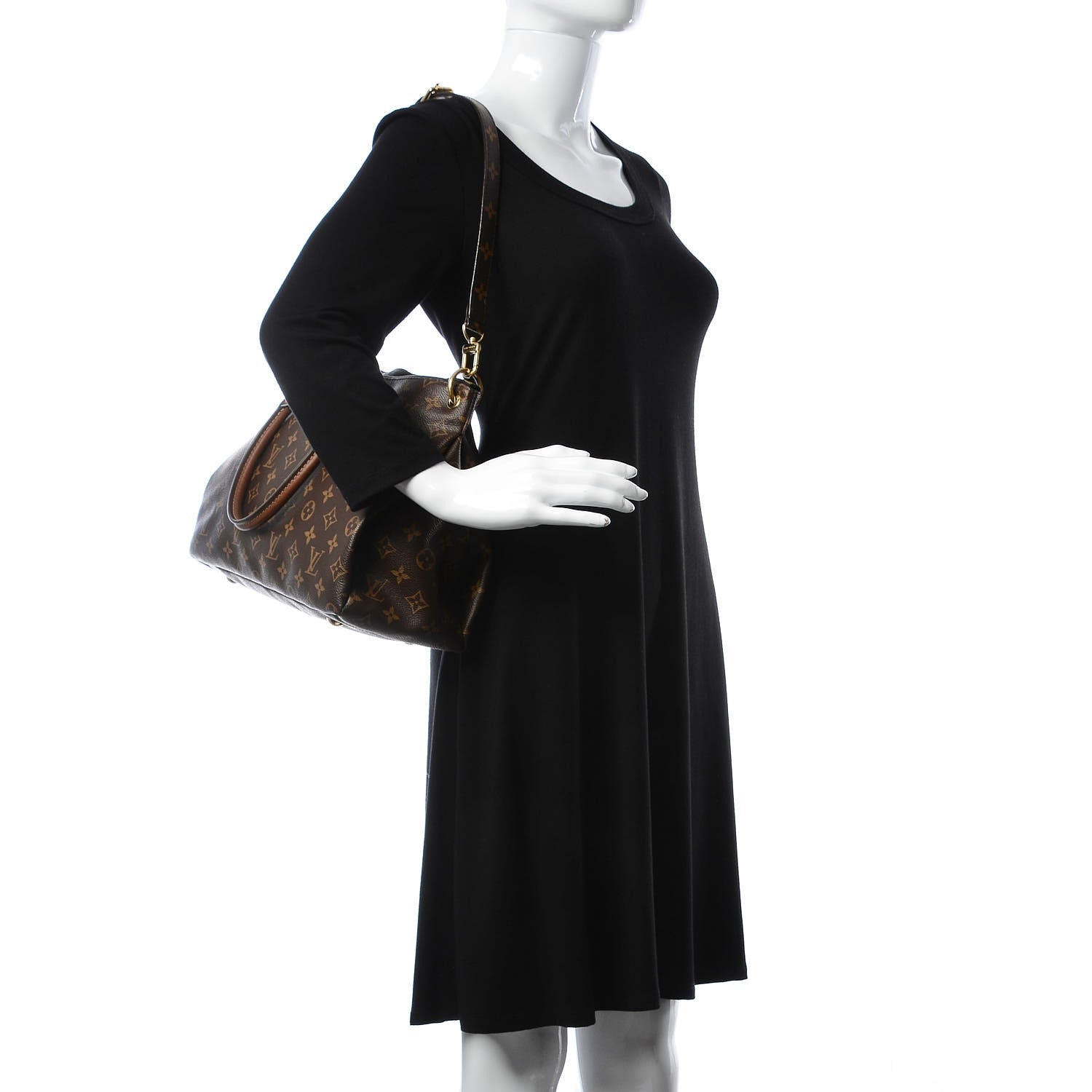 Louis Vuitton Monogram Pallas Black 3 of 15