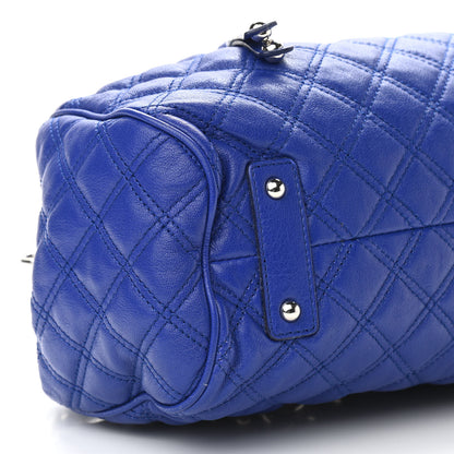 Marc Jacobs Calfskin Quilted Stam Blue 9 of 10