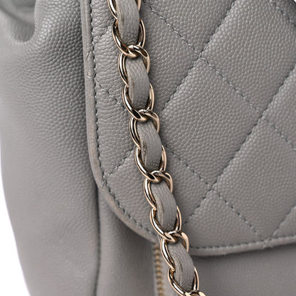 Chanel Caviar Quilted Large Business Affinity Flap Grey 23 of 23