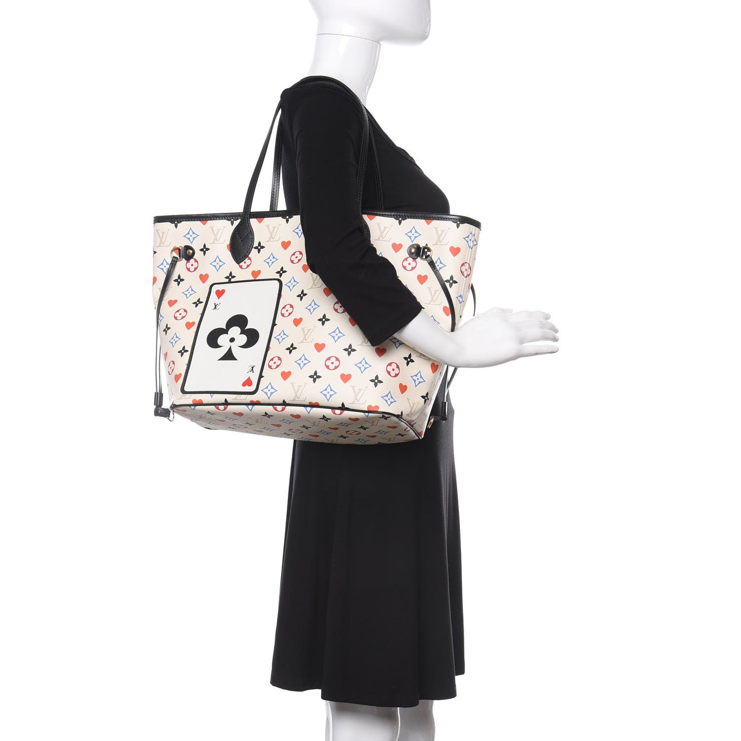 Game On Neverfull MM White