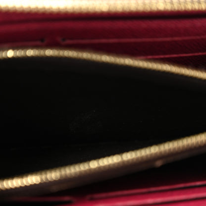 Louis Vuitton Monogram Clemence Wallet Fuchsia 8 of 10