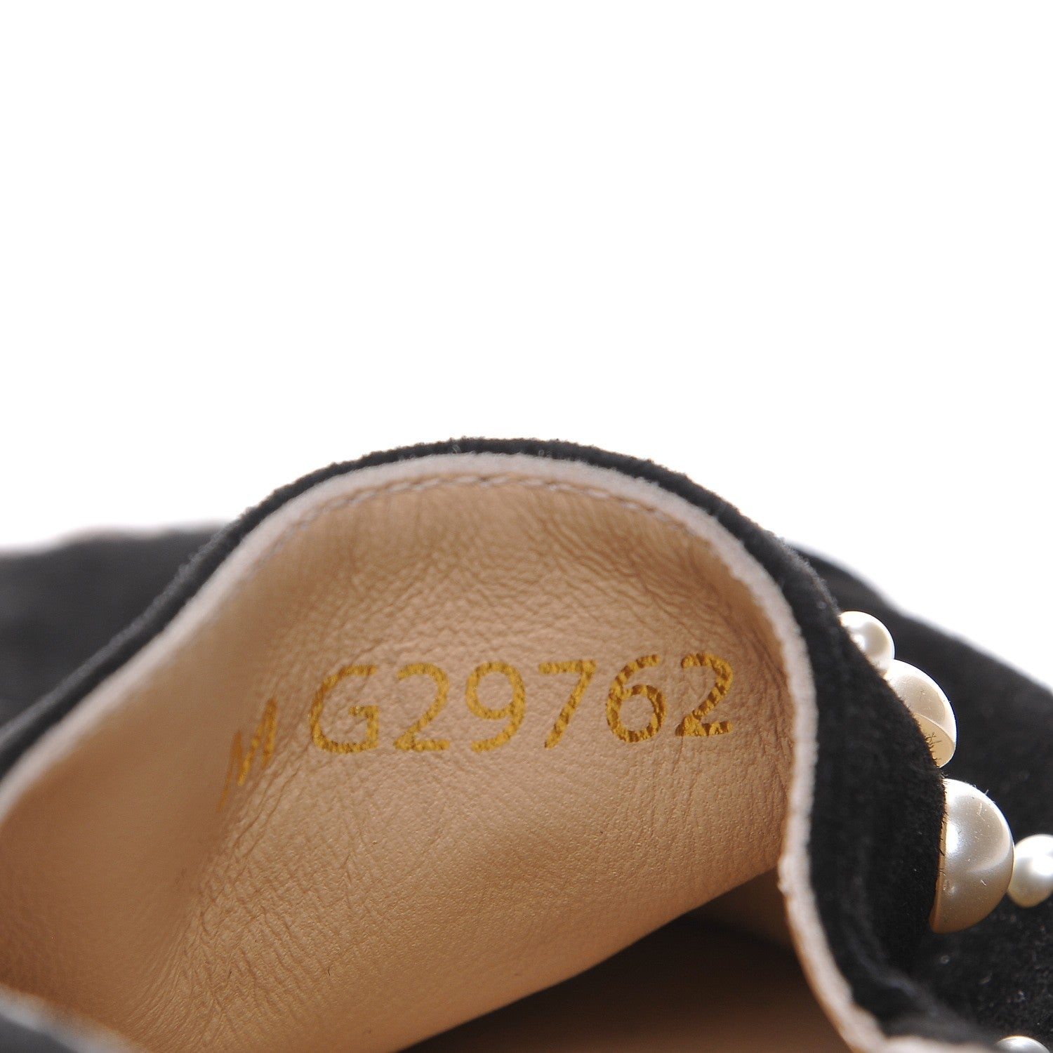 Chanel Suede Pearl CC Espadrilles 38 Black 9 of 9