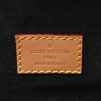Louis Vuitton Calfskin Spaceship Embossed Speedy 40 Black 6 of 8