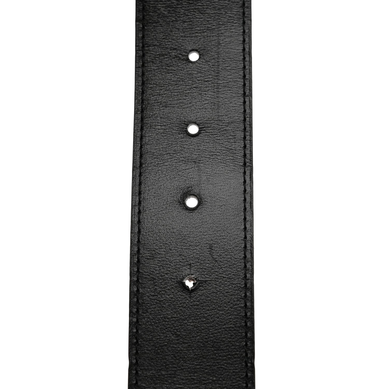Hermes Box Togo 32mm Constance H Belt 80 32 Black Gold 7 of 12