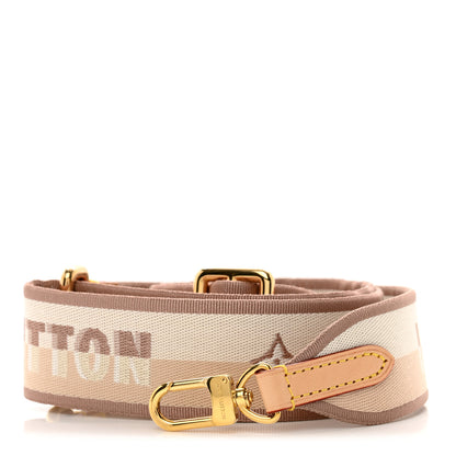Louis Vuitton Jacquard Speedy Bandouliere 20 Shoulder Strap Beige 1 of 3