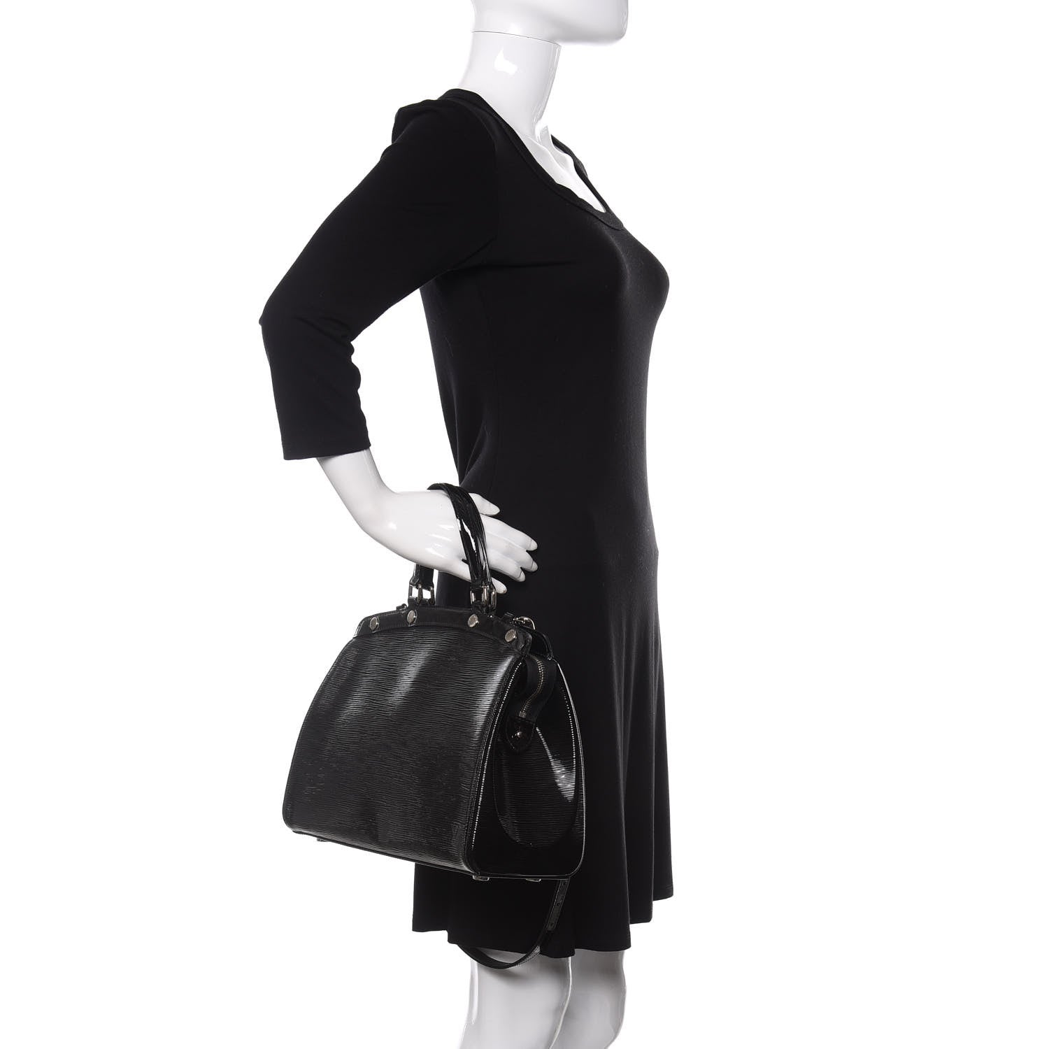 Louis Vuitton Electric Epi Brea MM Black 3 of 10