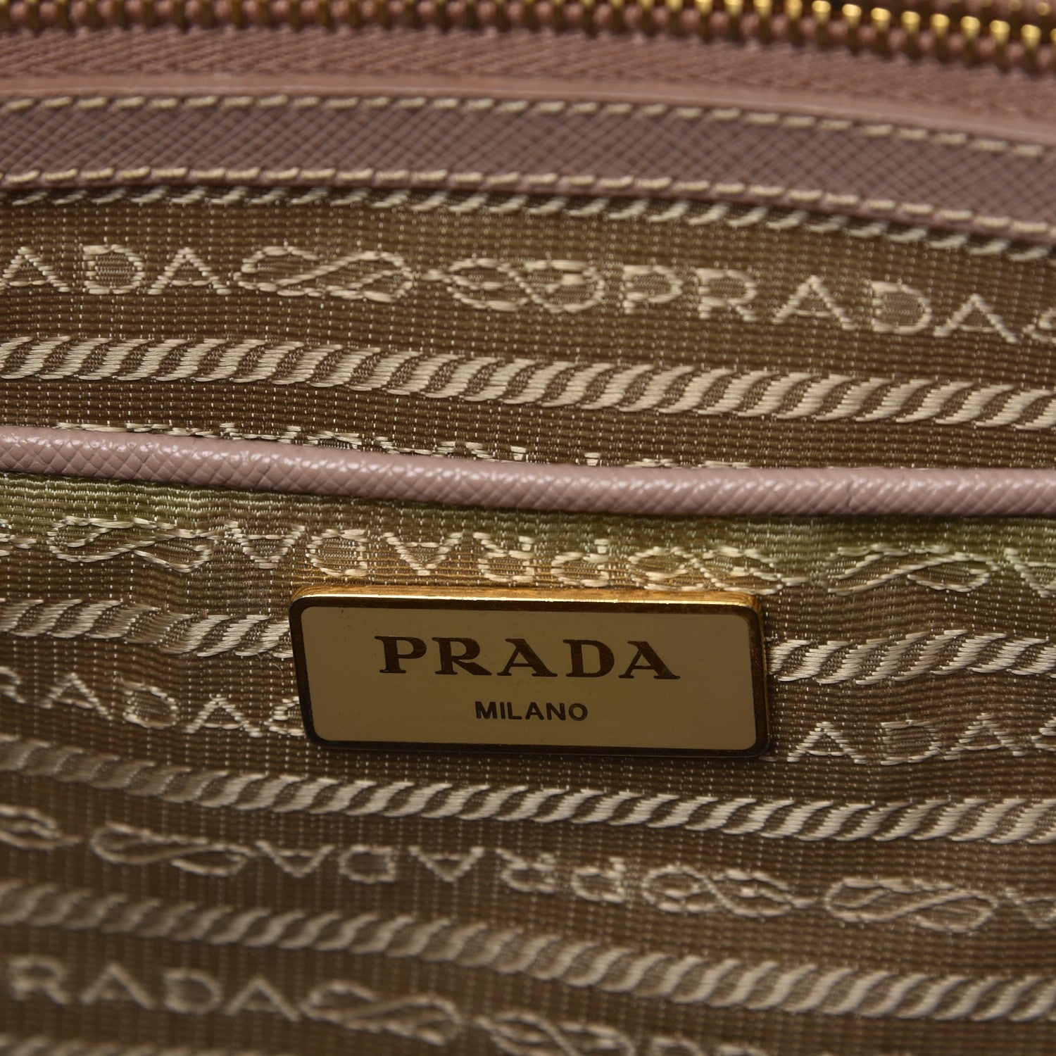 Prada Saffiano Large Galleria Double Zip Tote Cammeo 6 of 15