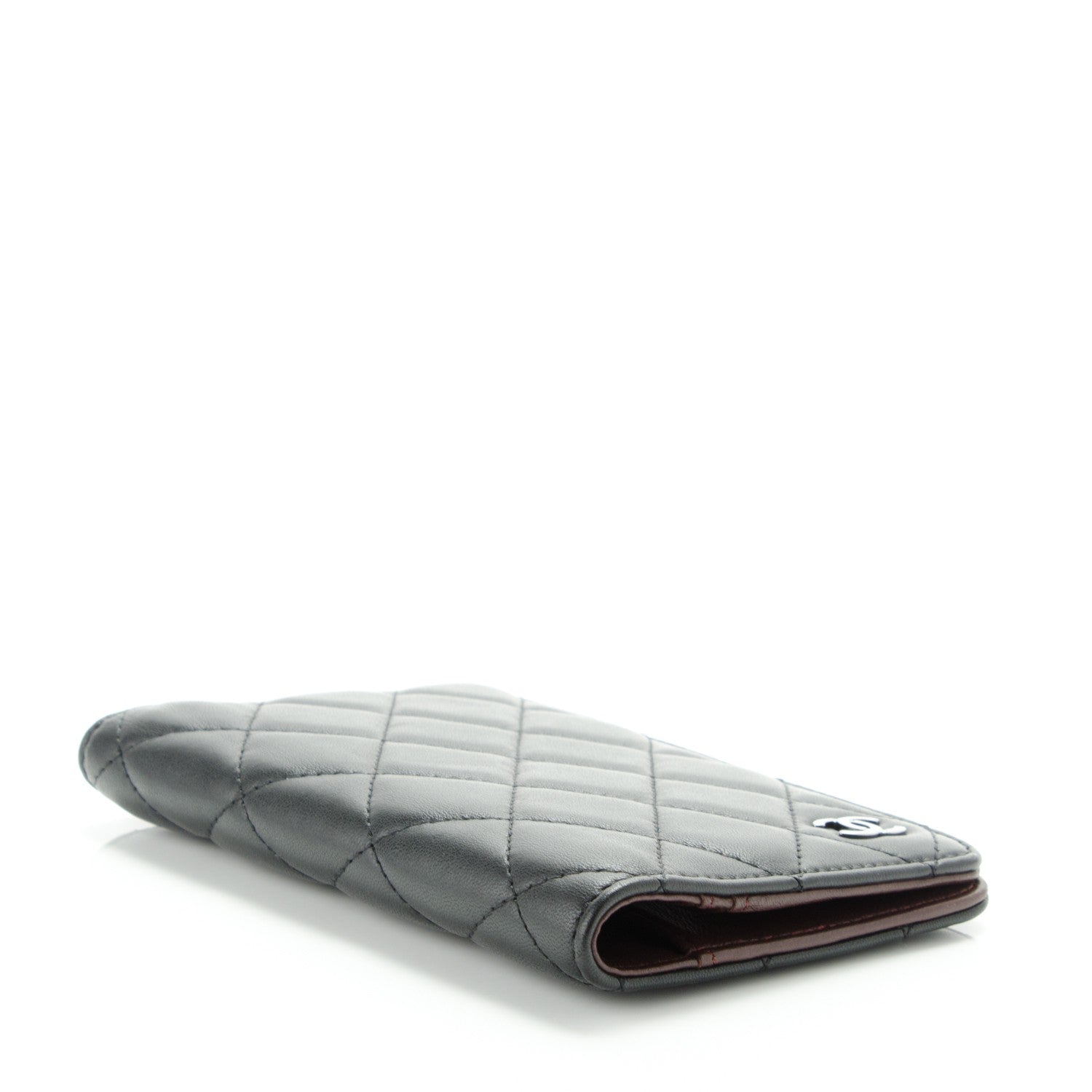 Chanel Lambskin Quilted Passport Holder Black 12 of 16