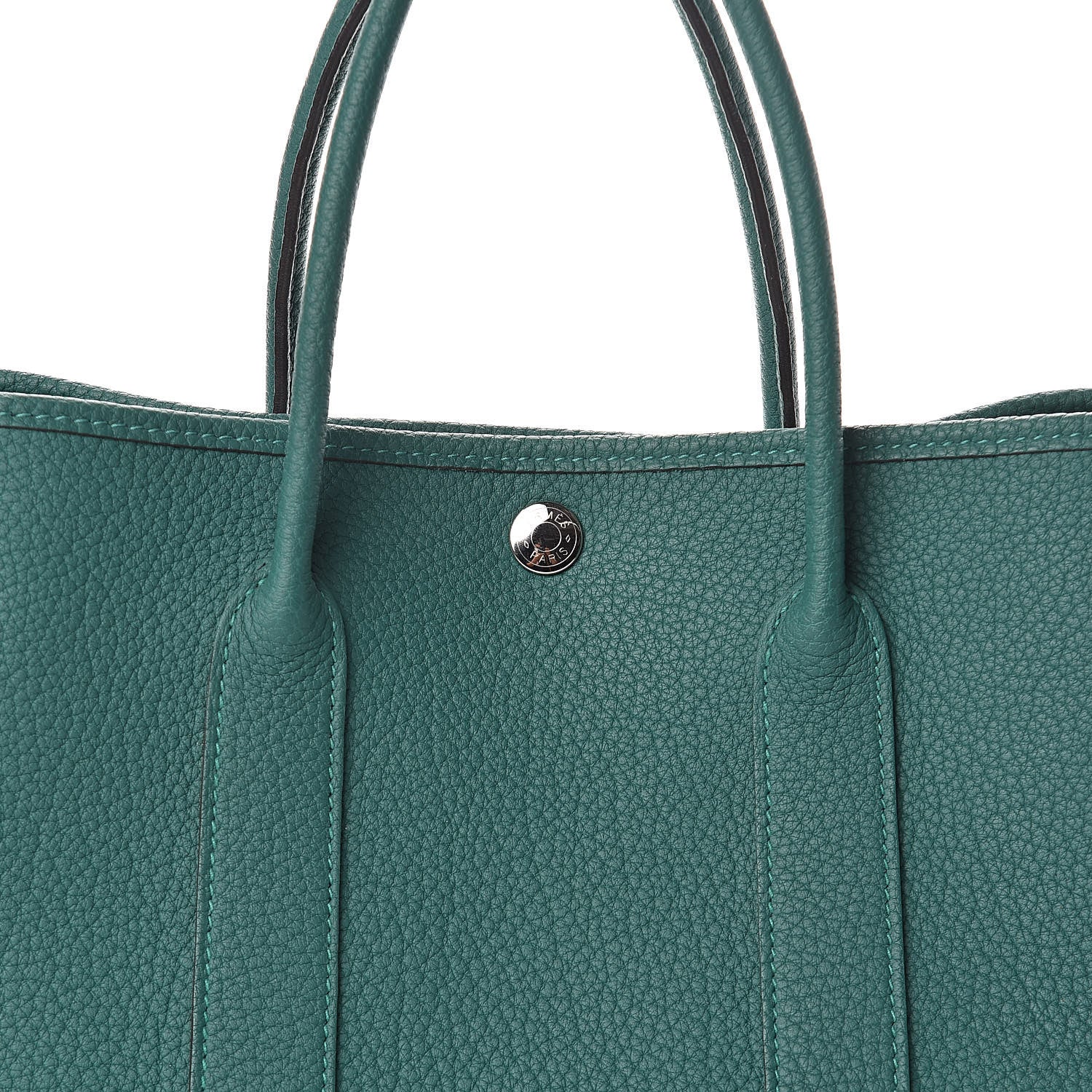 Hermes Negonda Garden Party Tote 30 TPM Malachite 8 of 10