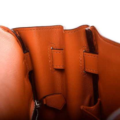 Hermes Swift Kelly Retourne 32 Orange 15 of 32