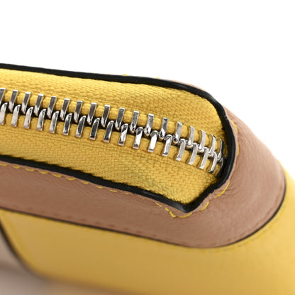 Loewe Calfskin Puzzle Zip Around Wallet Ochre Yellow 10 of 10
