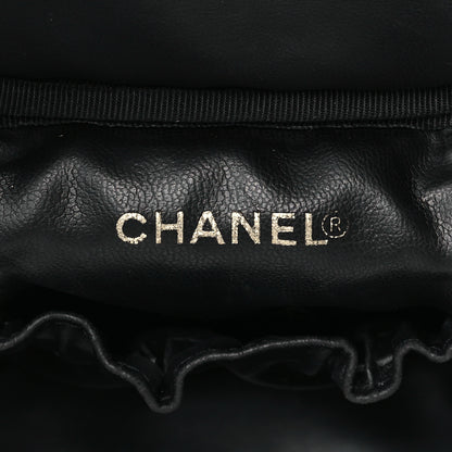 Chanel Caviar Vanity Cosmetic Case Black 6 of 11
