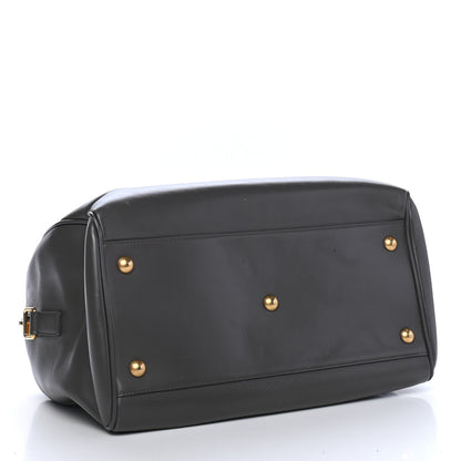 Saint Laurent Calfskin Classic Duffle 6 Earth 3 of 9
