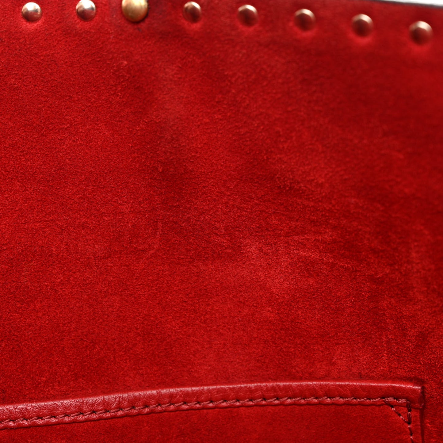 Grained Calfskin Rockstud Shoulder Tote Rosso Valentino