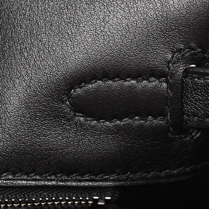 Hermes Swift Birkin 25 Black 10 of 26