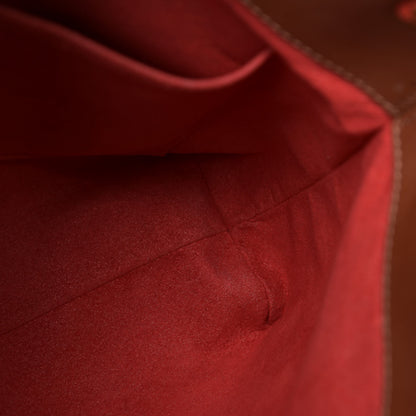 Louis Vuitton Monogram Tuileries Besace Caramel Rouge 11 of 12