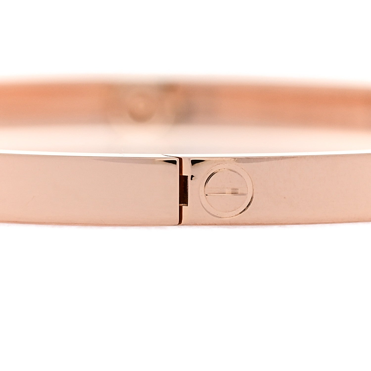 Cartier 18K Pink Gold Small LOVE Bracelet 16 5 of 8