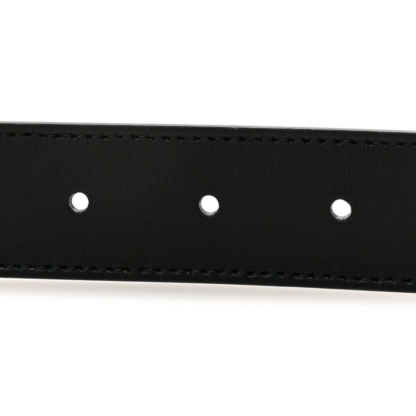Calfskin Double G 30mm Belt 80 32 Black