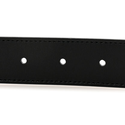 Gucci Calfskin Double G 30mm Belt 80 32 Black 3 of 6