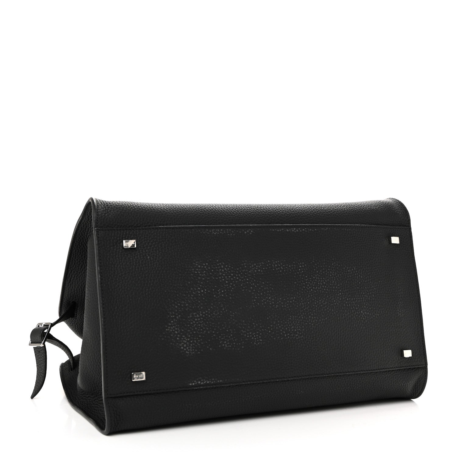 The Row Matte Grained Calfskin Soft Margaux 15 Black 4 of 9