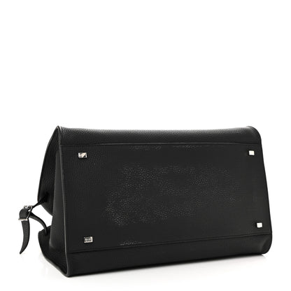 The Row Matte Grained Calfskin Soft Margaux 15 Black 4 of 9