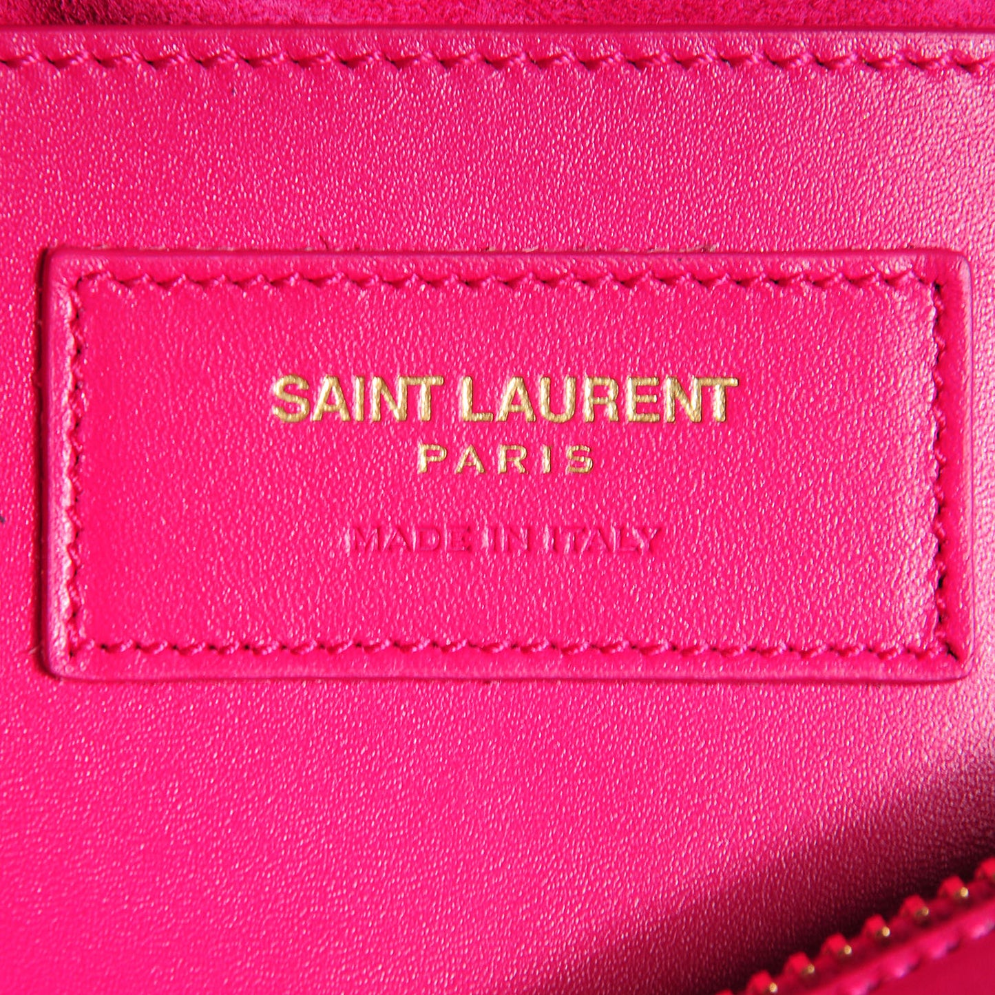 Calfskin Duffle 3 Fuschia