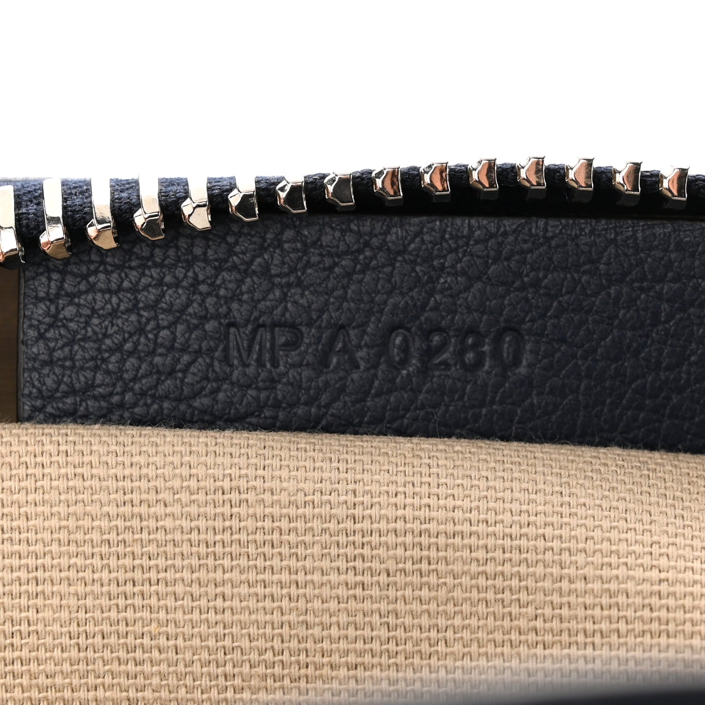 Sugar Goatskin Mini Antigona Night Blue