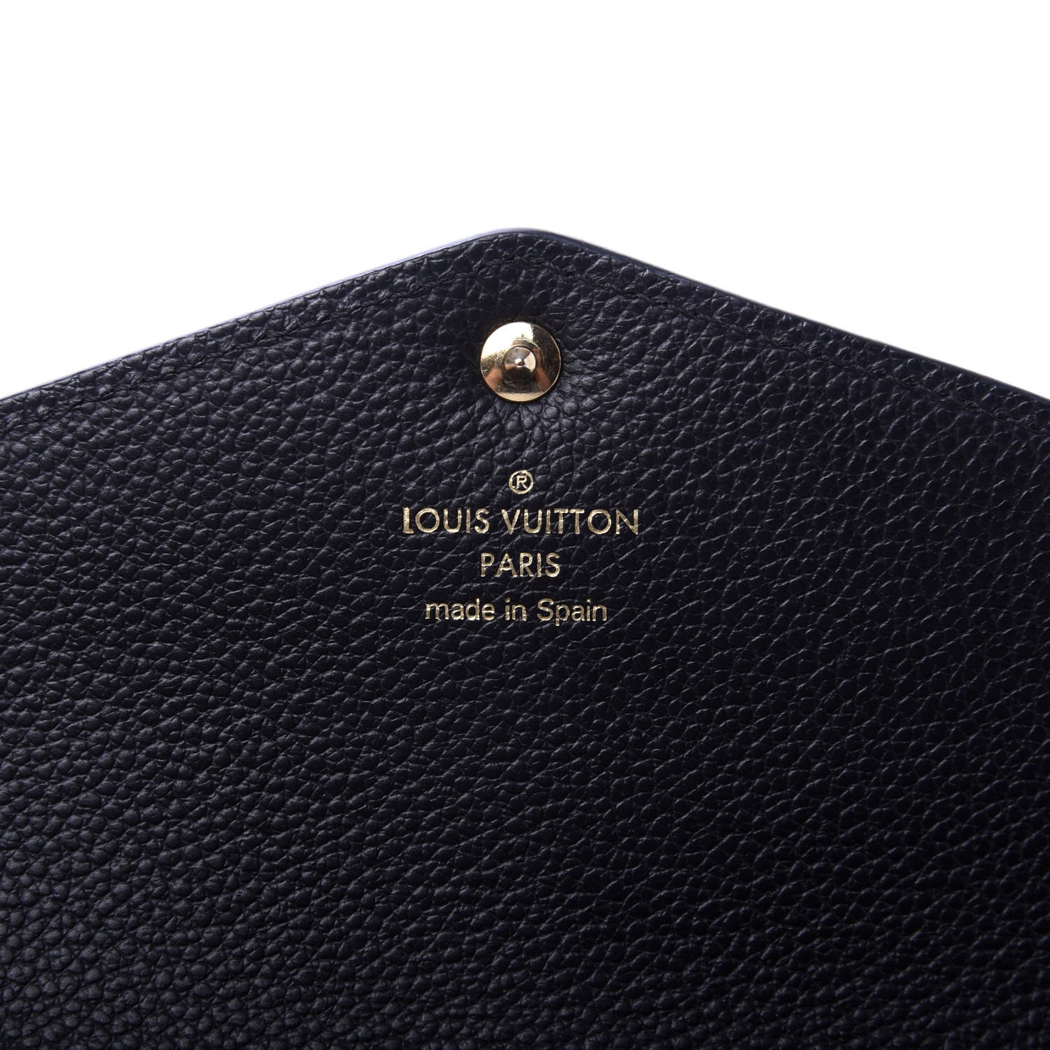 Louis Vuitton Empreinte Sarah Wallet NM Black 6 of 9