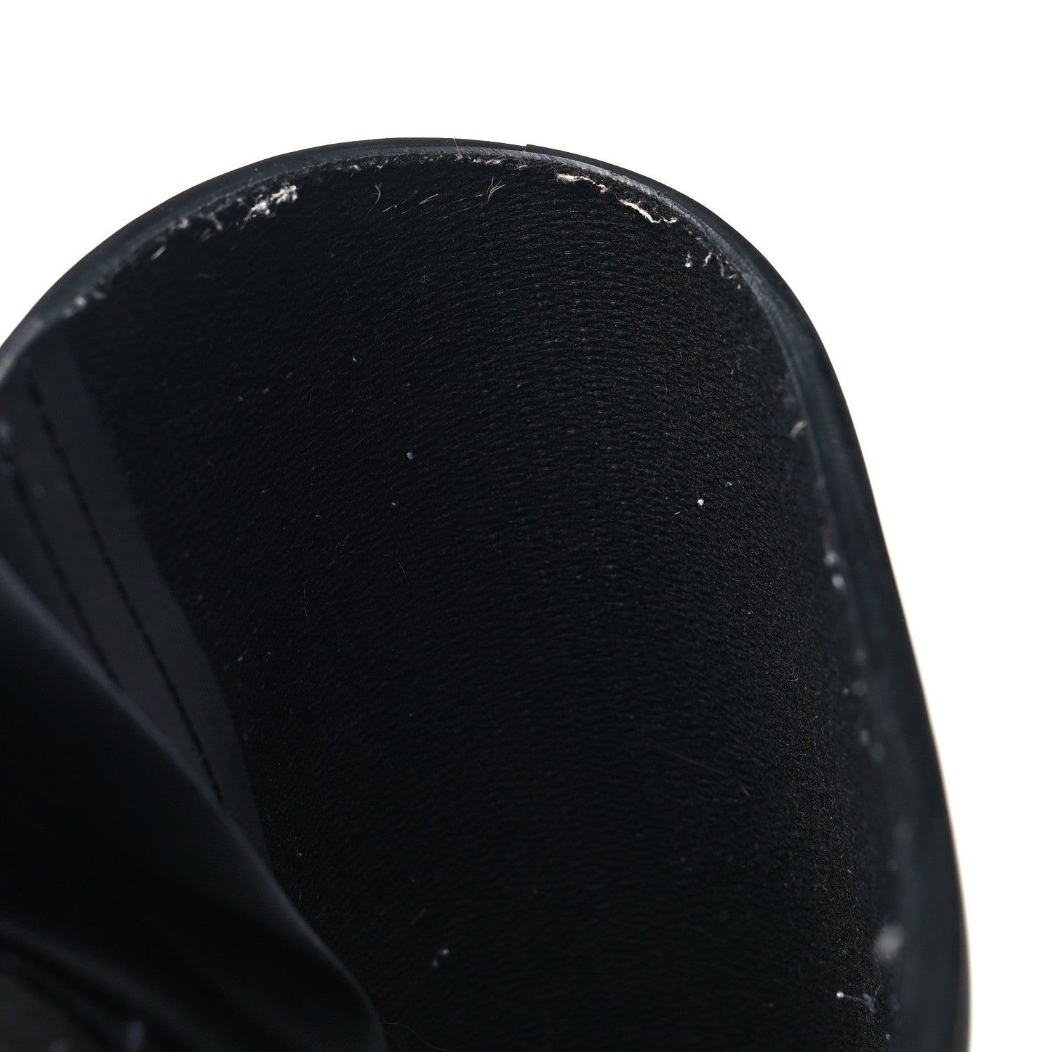 Louis Vuitton Rubber Embossed Monogram Drops High Rain Boots 37 Black 7 of 8
