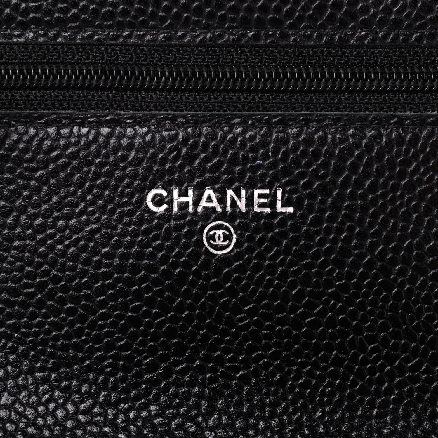 Chanel Caviar Quilted Wallet On Chain WOC Black 8 of 10