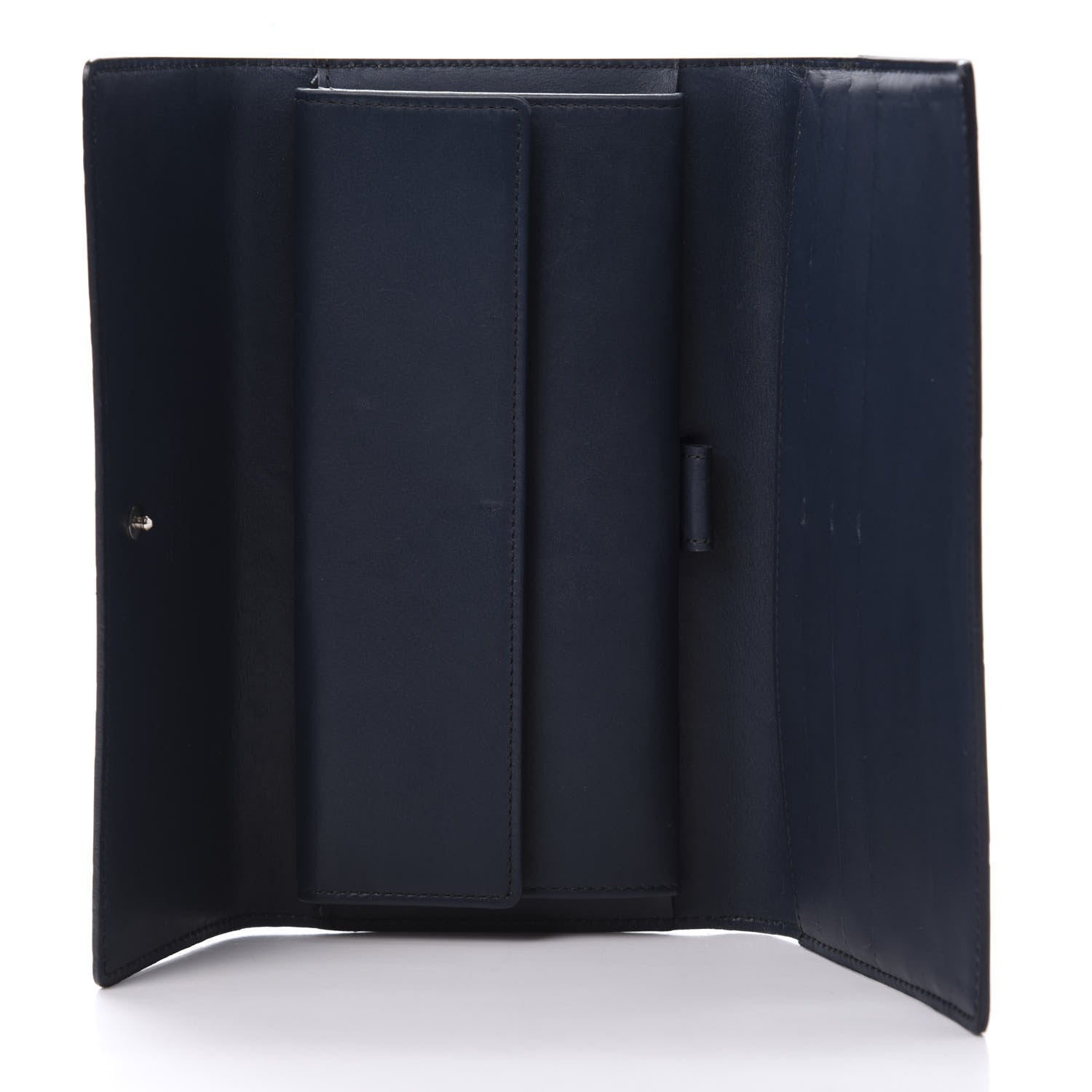 Louis Vuitton Mat Monogram Porte Tresor International Wallet Blue 4 of 7