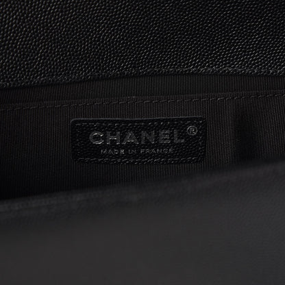 Chanel Caviar Quilted Medium Boy Flap Black 6 of 8