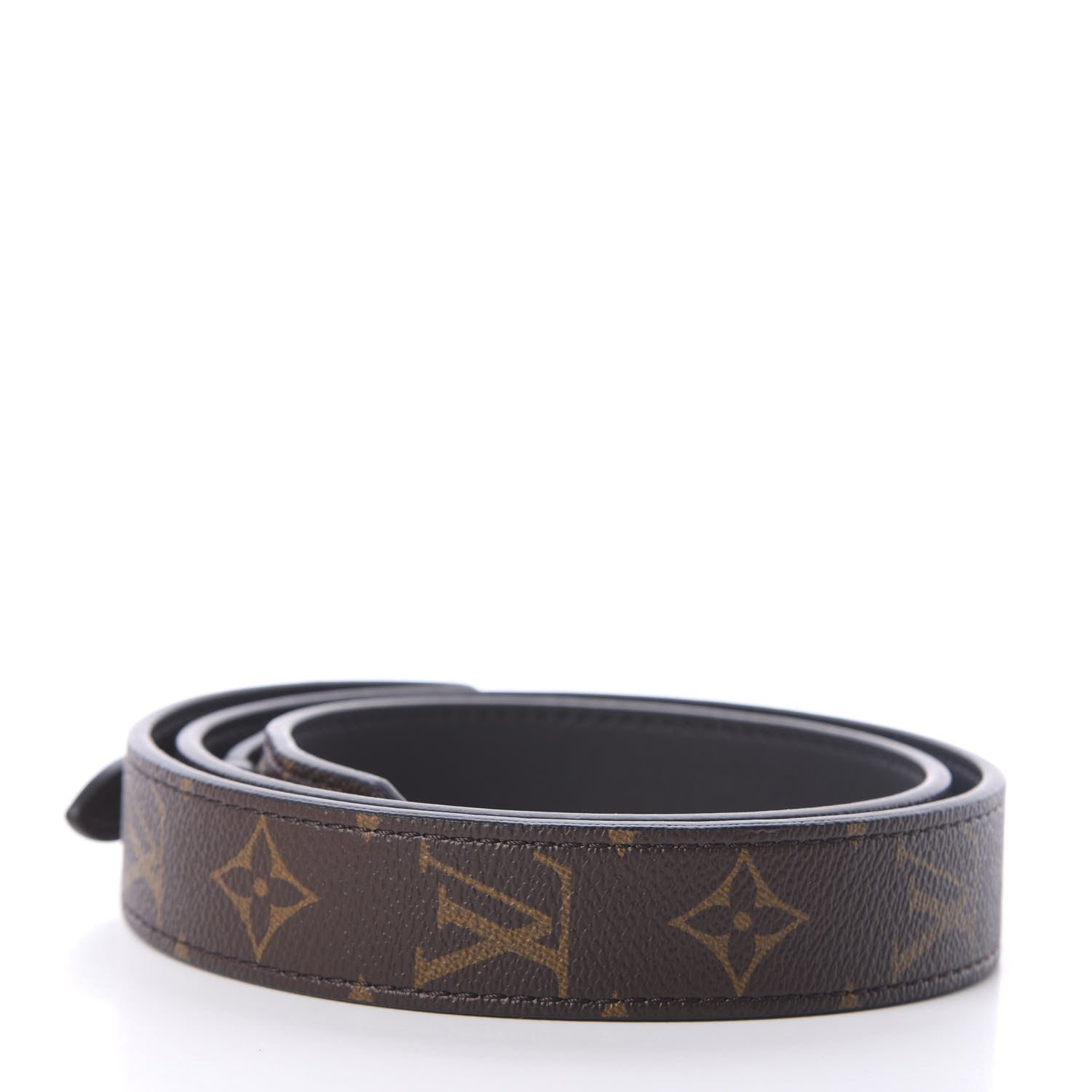 Louis Vuitton Monogram Bandouliere Shoulder Strap XL Black 2 of 3