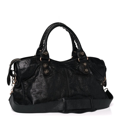 Balenciaga Agneau Giant 21 Rose Gold Hardware Part Time Black 3 of 12