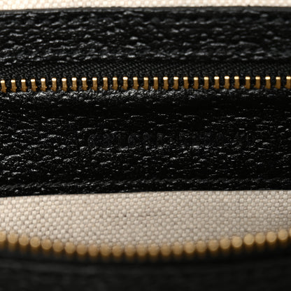 Gucci Jacquard Black Denim GG Monogram Medium Ophidia Shopping Tote Black Ivory 6 of 10