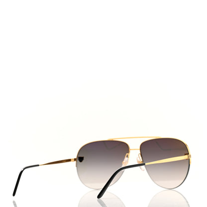 Cartier Panthere De Cartier Aviator Sunglasses Gold 4 of 7