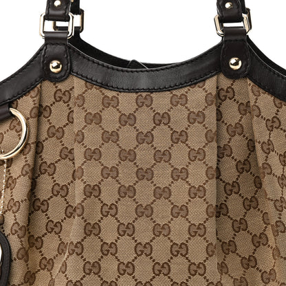 Gucci Monogram Medium Sukey Tote Dark Brown 8 of 14
